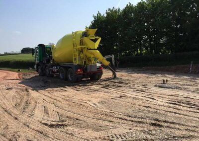 Agricultural barn build Somerset