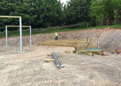 Agricultural barn build Somerset