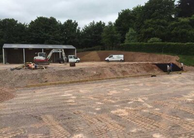 Agricultural barn build Somerset