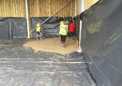 Agricultural barn build Somerset