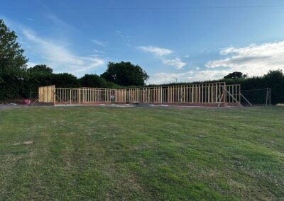 Stables build Somerset
